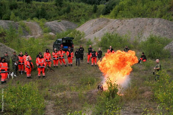 Feuerlöschdemonstration
